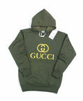 GUCCI™ BRAND | HOODIE FOR MEN & WOMEN – UNISEX PRINTED HOODIE (GREEN)