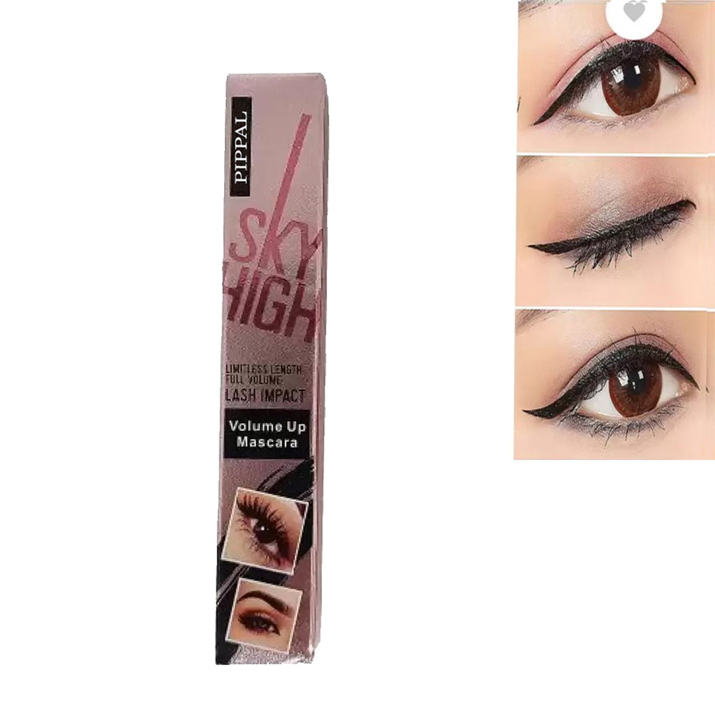 BGOS™ PIPPAL SKY HIGH MASCARA ULTRA VOLUME UP VOLUMIZING MASCARA FOR BOLD AND DRAMATIC LASHES LONG LASTING WATERPROOF 10GM (PACK OF 1)