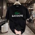 LACOSTE™ ROUND NECK T-SHIRT FOR MEN (BLACK) (PACK OF 1)