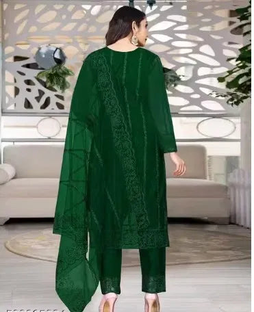 BGOS™ KURTA WITH DUPATTA AND BOTTOMWEAR