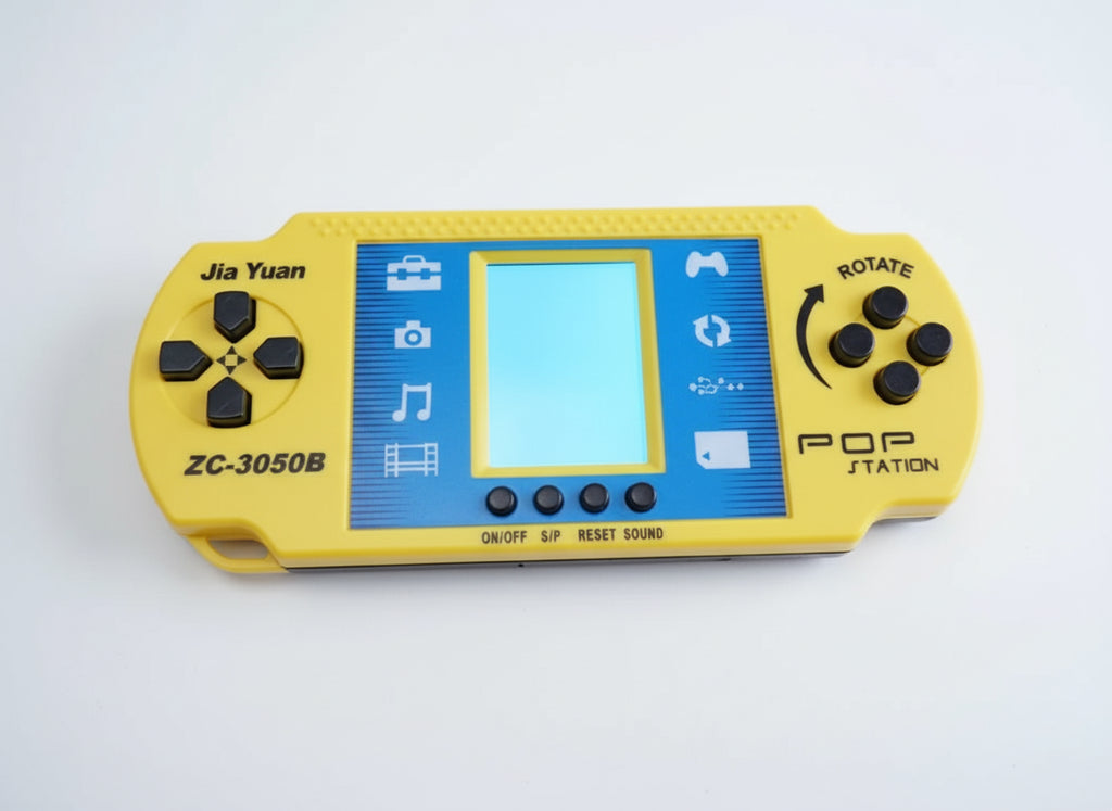 BGOS™ POP STATION HAND CONSOLE VIDEO GAME | ELECTRONIC | BRING BACK TO CHILDHOOD | AGE UNDER 8+ YEARS|