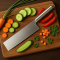 BGOS™ STAINLESS STEEL KITCHEN KNIFE, GERMAN HIGH CARBON STAINLESS STEEL BLADE WITH COMFORTABLE HANDLE, CHEF'S KNIFE, COOKING KNIFE FOR HOME, KITCHEN & RESTAURANT (KNIFE C-A PACK OF 1)