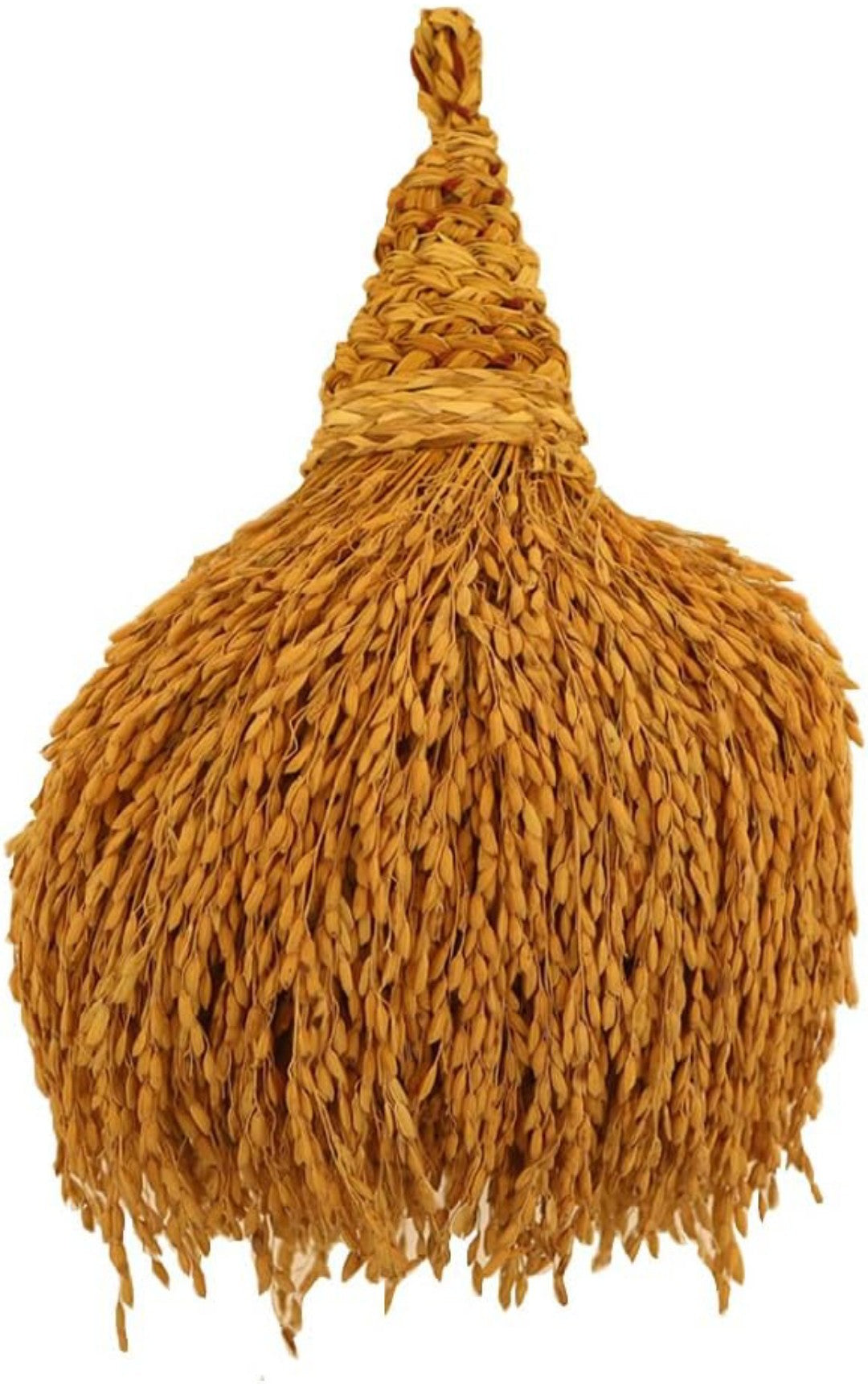 BGOS™ Natural Paddy Bunch Organic|250gms|Gucha|Hanging with Natural Paddy Grains|Decorative Hanging for Home and Pooja Room Decoration|
