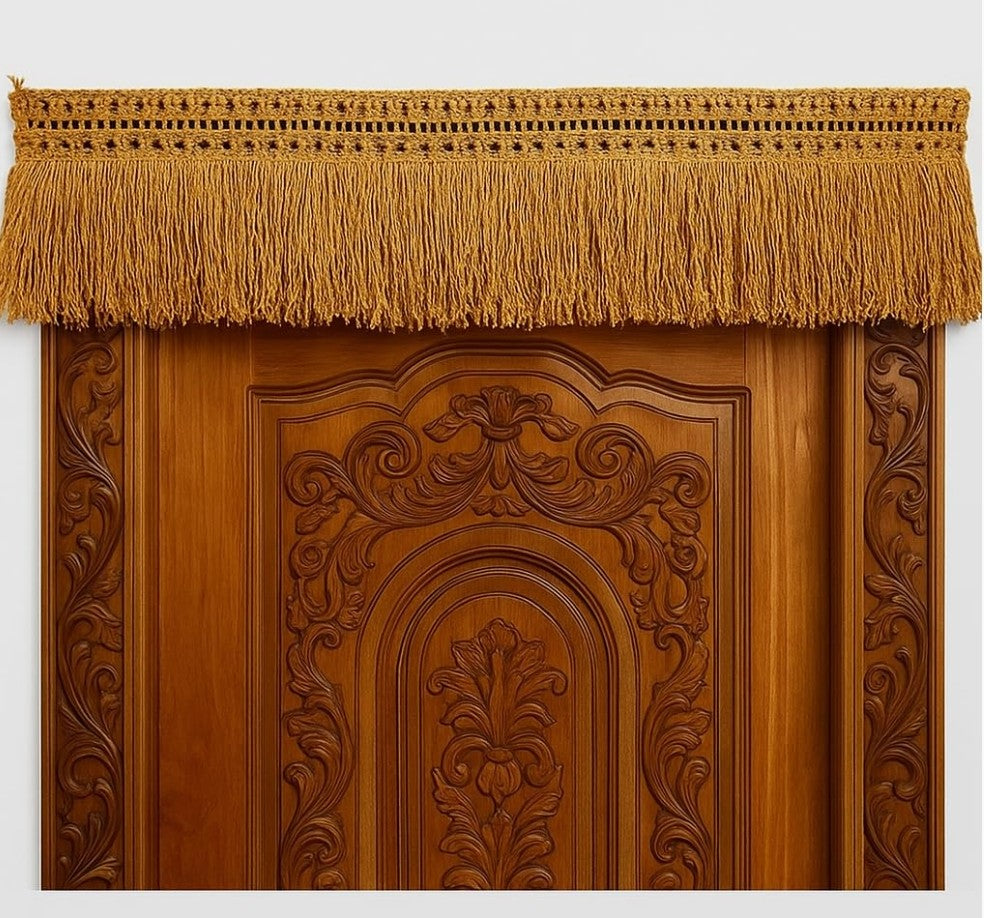 BGOS™ Natural Paddy Thoran for Home | Office |Festival Decoration |42 inch |Gold|Natural Organic